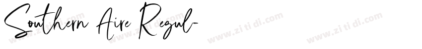 Southern Aire Regul字体转换 Southern Aire Regul字体转换